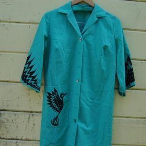 LEONA CALDWELL SHIRT DRESS